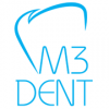 Лого на М 3 ДЕНТ -ЦЕНТЪР ЗА СПЕЦИАЛИЗИРАНА ПРАКТИКА ЗА ИЗВЪНБОЛНИЧНА МЕДИКО - ДЕНТАЛНА ПОМОЩ EООД