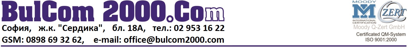 Лого на БУЛКОМ 2000 КО EООД