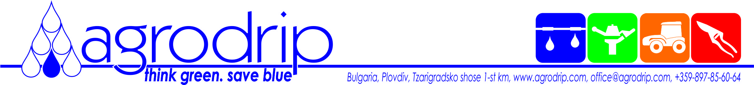 Лого на АГРОДРИП ООД