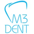 Лого на М 3 ДЕНТ -ЦЕНТЪР ЗА СПЕЦИАЛИЗИРАНА ПРАКТИКА ЗА ИЗВЪНБОЛНИЧНА МЕДИКО - ДЕНТАЛНА ПОМОЩ
